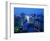 City Skyline from Sky Bar, Park Hyatt Tokyo, Tokyo, Japan-Greg Elms-Framed Photographic Print