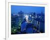 City Skyline from Sky Bar, Park Hyatt Tokyo, Tokyo, Japan-Greg Elms-Framed Photographic Print