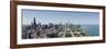 City Skyline from South End of Grant Park, Chicago, Lake Michigan, Cook County, Illinois 2009-null-Framed Photographic Print