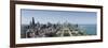 City Skyline from South End of Grant Park, Chicago, Lake Michigan, Cook County, Illinois 2009-null-Framed Photographic Print