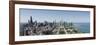 City Skyline from South End of Grant Park, Chicago, Lake Michigan, Cook County, Illinois 2009-null-Framed Photographic Print