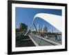 City Skyline from Southgate, Melbourne, Victoria, Australia-Gavin Hellier-Framed Photographic Print