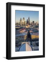 City skyline from St. Pauls, London, England, United Kingdom, Europe-Charles Bowman-Framed Photographic Print