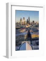 City skyline from St. Pauls, London, England, United Kingdom, Europe-Charles Bowman-Framed Photographic Print