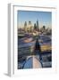 City skyline from St. Pauls, London, England, United Kingdom, Europe-Charles Bowman-Framed Photographic Print