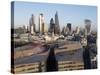 City Skyline from St. Pauls, London, England, United Kingdom-Charles Bowman-Stretched Canvas