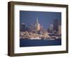 City Skyline from the Bay, San Francisco, California, USA-Kim Hart-Framed Photographic Print