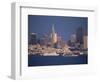 City Skyline from the Bay, San Francisco, California, USA-Kim Hart-Framed Photographic Print