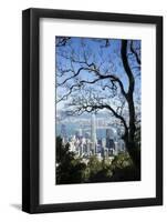 City Skyline from Victoria Peak, Hong Kong, China-Paul Souders-Framed Photographic Print