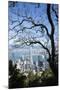 City Skyline from Victoria Peak, Hong Kong, China-Paul Souders-Mounted Photographic Print