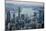 City Skyline from Victoria Peak, Hong Kong, China-Paul Souders-Mounted Photographic Print