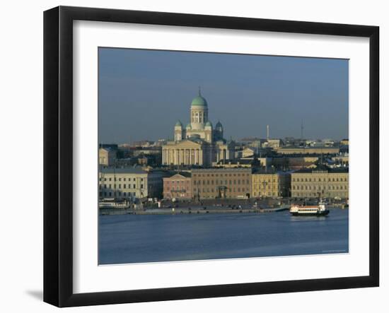 City Skyline, Helsinki, Finland, Scandinavia, Europe-Gavin Hellier-Framed Photographic Print