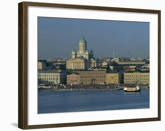 City Skyline, Helsinki, Finland, Scandinavia, Europe-Gavin Hellier-Framed Photographic Print