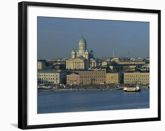 City Skyline, Helsinki, Finland, Scandinavia, Europe-Gavin Hellier-Framed Photographic Print