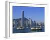 City Skyline, Hong Kong, China-Steve Vidler-Framed Photographic Print