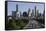 City Skyline, Houston, Texas, United States of America, North America-Gavin-Framed Stretched Canvas