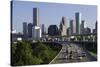 City Skyline, Houston, Texas, United States of America, North America-Gavin-Stretched Canvas