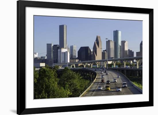 City Skyline, Houston, Texas, United States of America, North America-Gavin-Framed Photographic Print