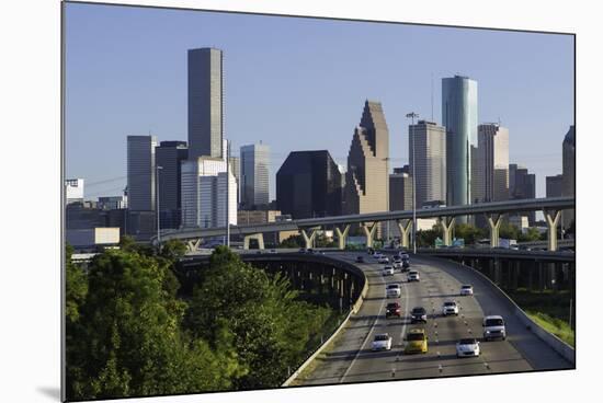 City Skyline, Houston, Texas, United States of America, North America-Gavin-Mounted Photographic Print