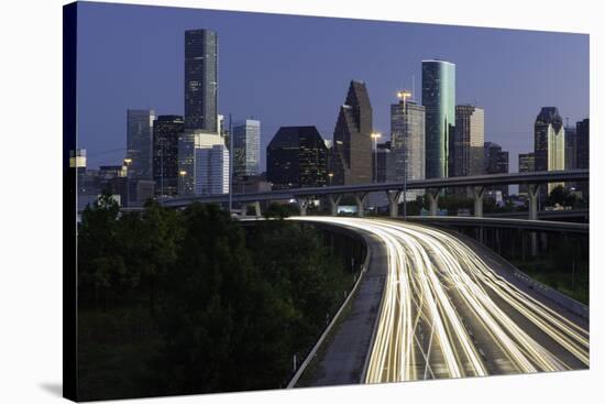 City Skyline, Houston, Texas, United States of America, North America-Gavin-Stretched Canvas