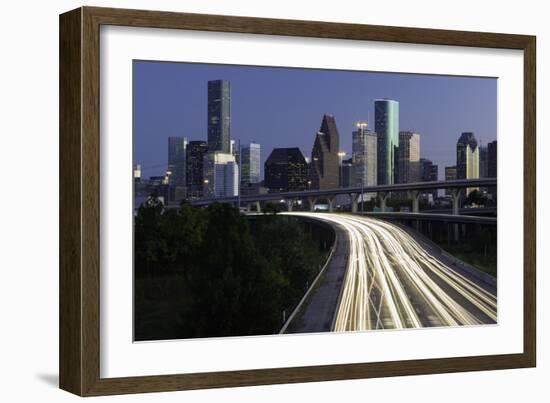 City Skyline, Houston, Texas, United States of America, North America-Gavin-Framed Photographic Print