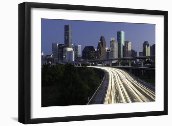 City Skyline, Houston, Texas, United States of America, North America-Gavin-Framed Photographic Print