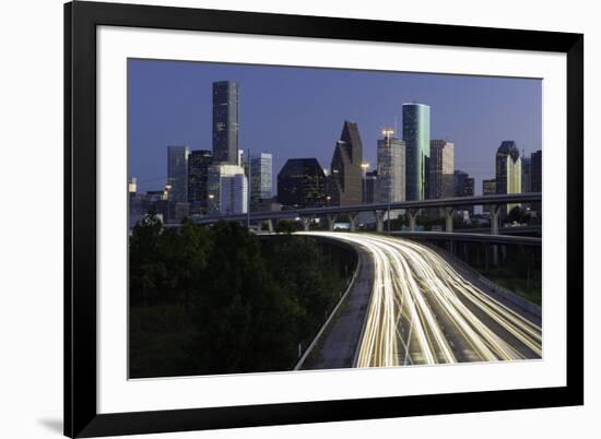 City Skyline, Houston, Texas, United States of America, North America-Gavin-Framed Photographic Print