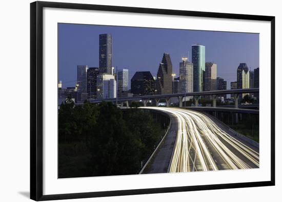 City Skyline, Houston, Texas, United States of America, North America-Gavin-Framed Photographic Print