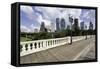 City Skyline, Houston, Texas, United States of America, North America-Gavin-Framed Stretched Canvas