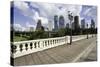 City Skyline, Houston, Texas, United States of America, North America-Gavin-Stretched Canvas