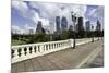 City Skyline, Houston, Texas, United States of America, North America-Gavin-Mounted Photographic Print