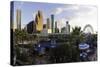 City Skyline, Houston, Texas, United States of America. North America-Gavin-Stretched Canvas