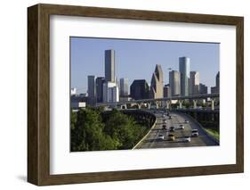 City Skyline, Houston, Texas, United States of America, North America-Gavin-Framed Photographic Print