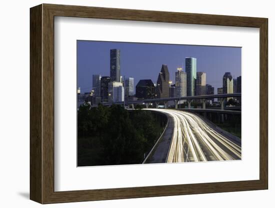 City Skyline, Houston, Texas, United States of America, North America-Gavin-Framed Photographic Print