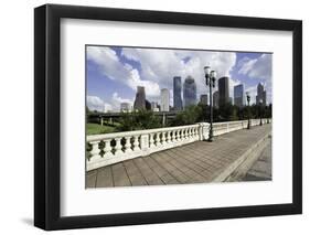 City Skyline, Houston, Texas, United States of America, North America-Gavin-Framed Photographic Print