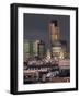 City Skyline Illuminated at Night, London, England, UK-Miller John-Framed Photographic Print