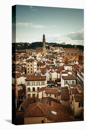 City Skyline in Florence Rooftop View in Italy-Songquan Deng-Stretched Canvas
