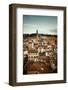 City Skyline in Florence Rooftop View in Italy-Songquan Deng-Framed Photographic Print