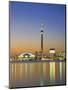 City Skyline Including Cn Tower in the Evening, Toronto, Ontario, Canada-Roy Rainford-Mounted Photographic Print
