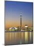 City Skyline Including Cn Tower in the Evening, Toronto, Ontario, Canada-Roy Rainford-Mounted Photographic Print