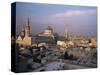 City Skyline Including Omayyad Mosque and Souk, Damascus, Syria, Middle East-Bruno Morandi-Stretched Canvas