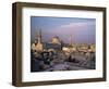 City Skyline Including Omayyad Mosque and Souk, Damascus, Syria, Middle East-Bruno Morandi-Framed Photographic Print