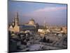 City Skyline Including Omayyad Mosque and Souk, Damascus, Syria, Middle East-Bruno Morandi-Mounted Photographic Print