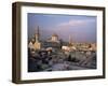 City Skyline Including Omayyad Mosque and Souk, Damascus, Syria, Middle East-Bruno Morandi-Framed Photographic Print