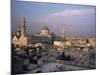 City Skyline Including Omayyad Mosque and Souk, Damascus, Syria, Middle East-Bruno Morandi-Mounted Photographic Print