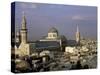 City Skyline Including Omayyad Mosque and Souk, Unesco World Heritage Site, Damascus, Syria-Bruno Morandi-Stretched Canvas