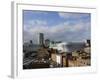 City Skyline, Including Selfridges, Birmingham, England, United Kingdom, Europe-Charles Bowman-Framed Photographic Print