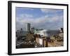 City Skyline, Including Selfridges, Birmingham, England, United Kingdom, Europe-Charles Bowman-Framed Photographic Print