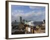 City Skyline, Including Selfridges, Birmingham, England, United Kingdom, Europe-Charles Bowman-Framed Photographic Print