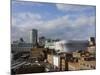 City Skyline, Including Selfridges, Birmingham, England, United Kingdom, Europe-Charles Bowman-Mounted Photographic Print